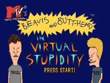 Beavis and Butt-Head - Virtual Aho Shoukougun (JP) screen shot title